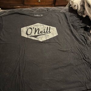 O’Neill black T-shirt, size XXL